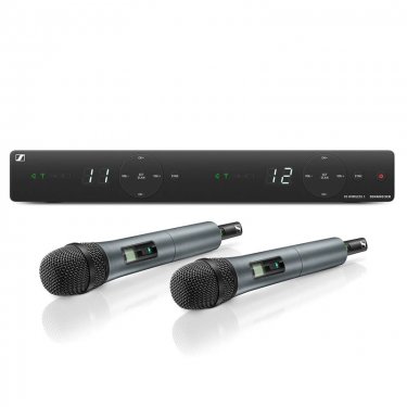 新疆Sennheiser 森海塞尔 XS WIRELESS 1 DUAL 一拖二无线话筒 手持无线麦克风 2通道无线话