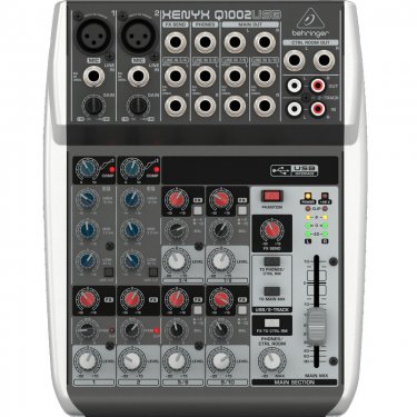 新疆百灵达 Behringer Q1002USB 模拟调音台