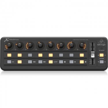 新疆百灵达 Behringer X-TOUCH MINI 软件控制器 数字控制台 DAW遥控器 PRO Tools Cubase软件控制台调音台