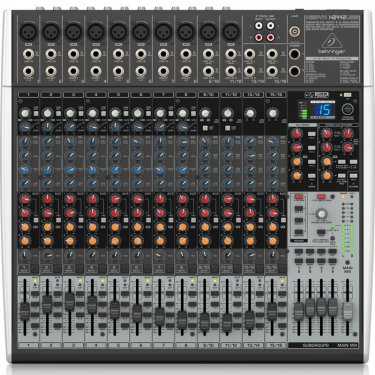 新疆百灵达 Behringer X2442USB 模拟调音台 USB声卡调音台 直播K歌调音台