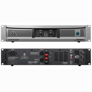 新疆百灵达 Behringer EPQ2000 数字功放 双通道功放 后级功放 功率放大器 500瓦功放