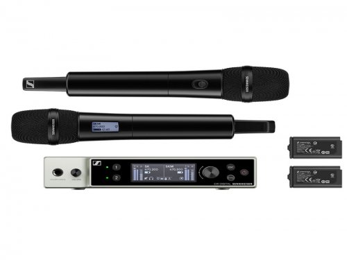 新疆森海赛尔 EW-DX 835-S SET 一拖二无线麦克风 教学会议舞台演出直播无线话筒 Sennheiser